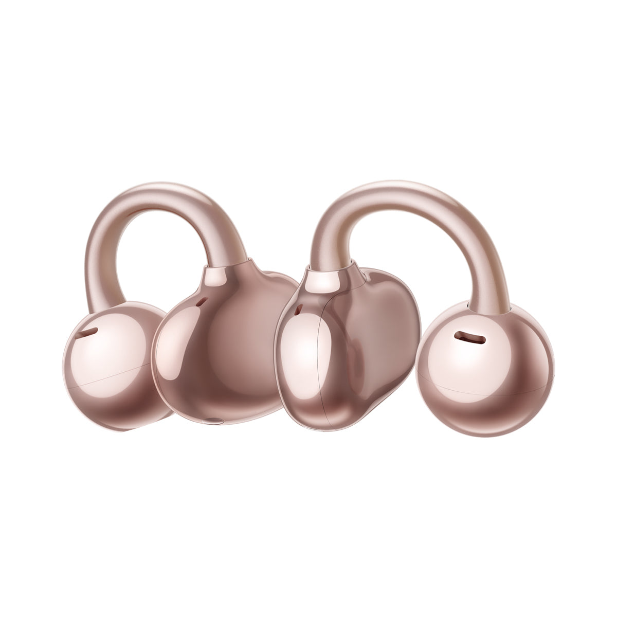 Huawei FreeClip – In-Ear True Wireless, IP54, 36 h, Kabelloses Laden, Roségold