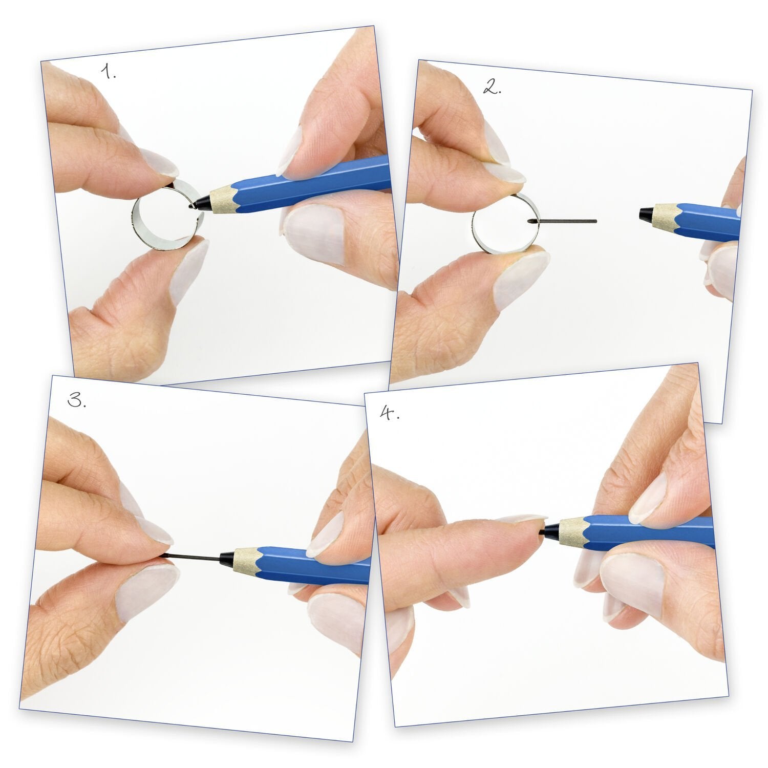 Staedtler Mars Lumograph digitaler Eingabestift für EMR-fähige Geräte – EMR-Technologie – Blau