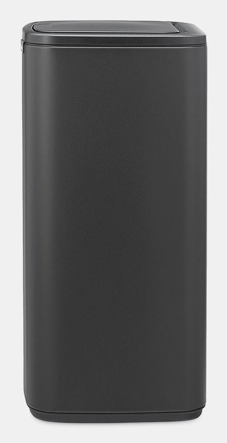 Brabantia Papierkorb Bo – 30 l – Stahl, Anthrazit – B × H 280 × 650 mm