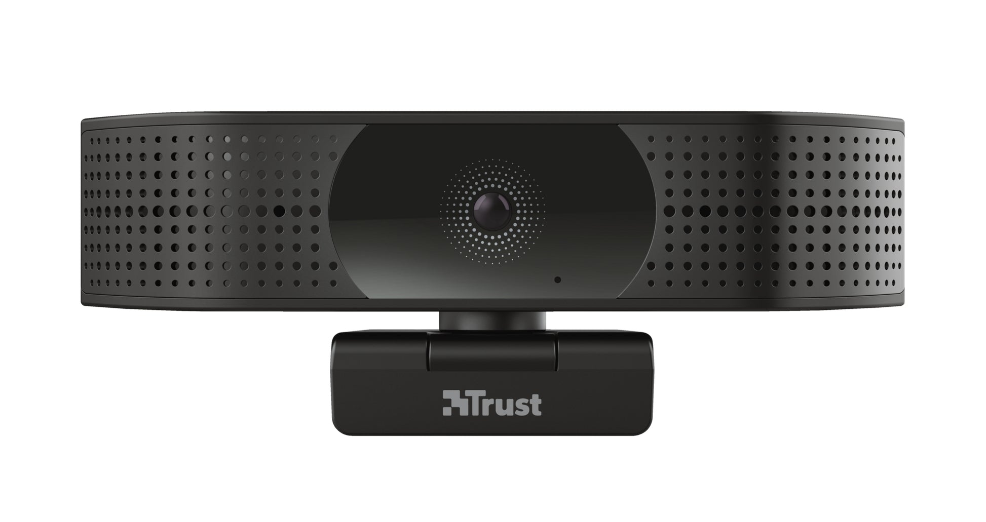 Trust Teza – Webcam – 4K, bis 30 fps, USB 2.0, Stereo-Mikrofon, Autofokus, Privacy-Shutter, 74° FOV, Schwarz