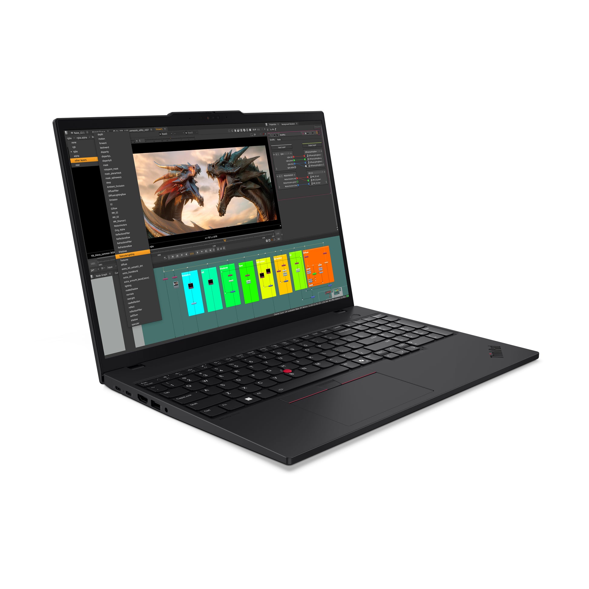 Lenovo ThinkPad P16s Gen 4 (AMD), 16" WQUXGA OLED, 64 GB RAM, 2 TB SSD – Notebook – Windows 11 Pro