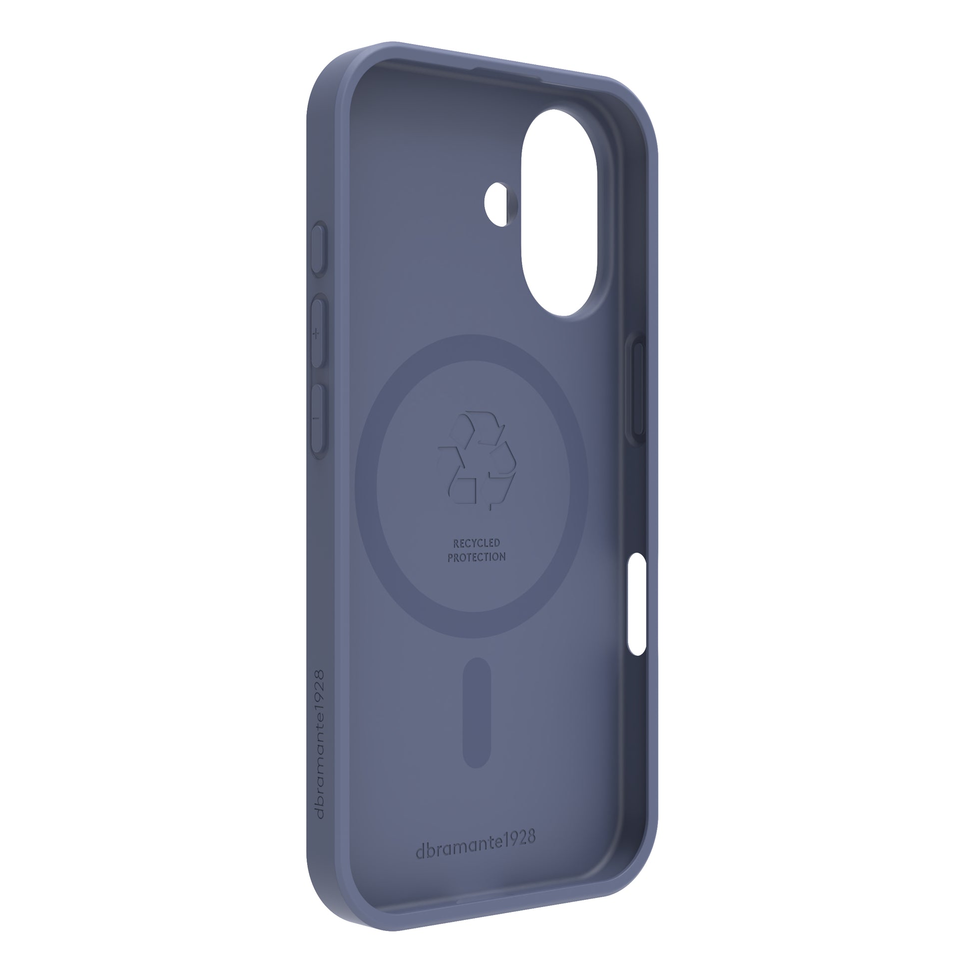 dbramante1928 Greenland Pro MS Backcover – für Apple iPhone 16, Recycling-Kunststoff, Pacific Blue