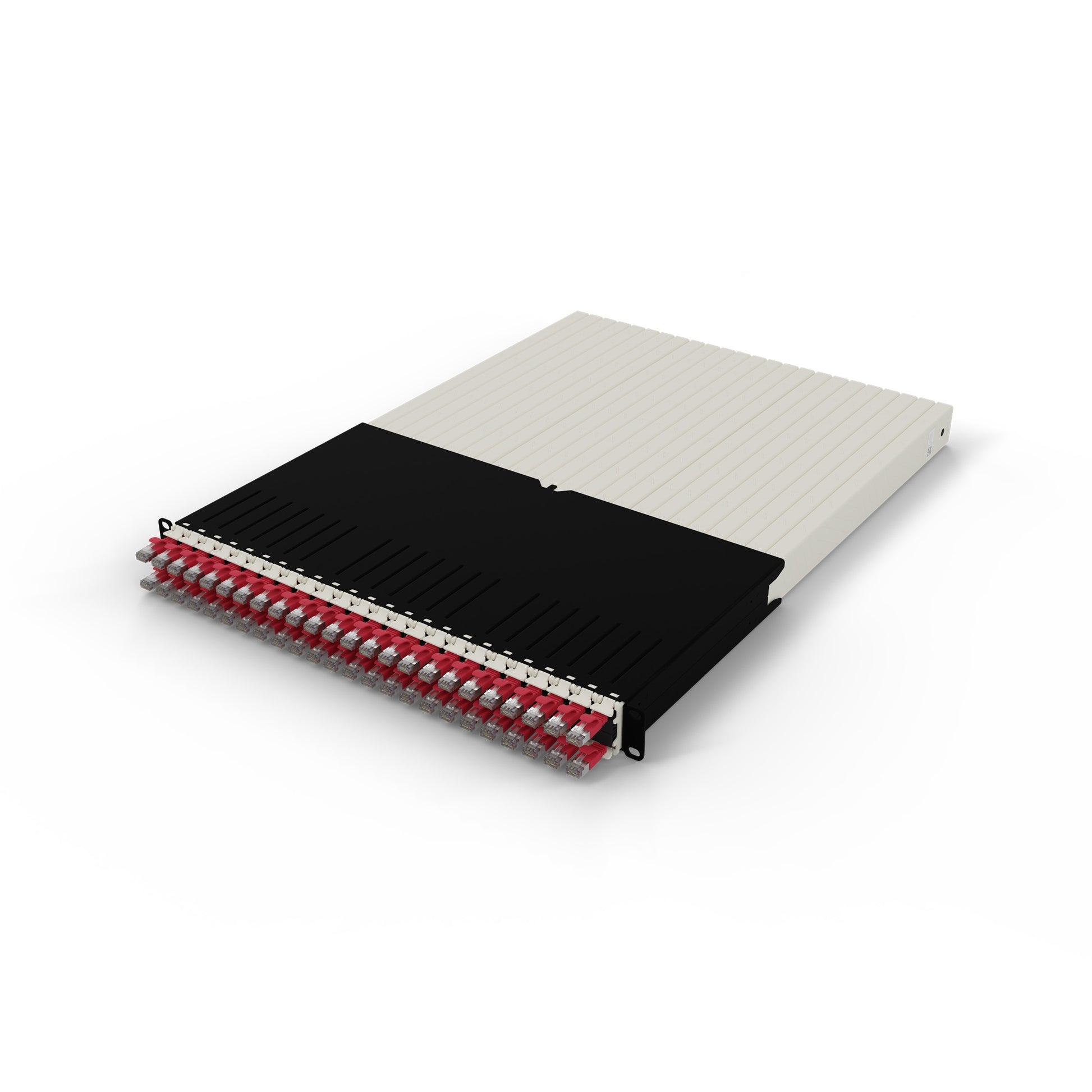 PATCHBOX 30RU – Rot, geschirmt