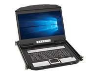 Tripp Lite B021-SWHD-K – 18,5" Rack-LCD-Konsole – 1920 × 1080, HDMI/USB – 1U