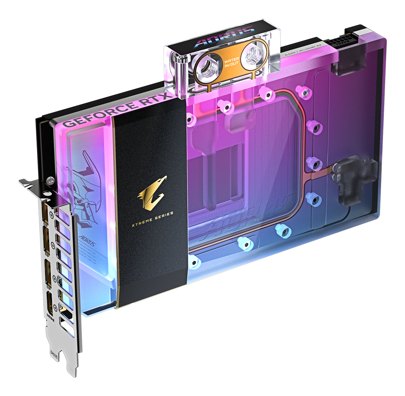 GIGABYTE GV-N5090AORUSX WB-32GD – Grafikkarte – RTX 5090, 32 GB GDDR7, PCIe 5.0, 3×DP 2.1a, 1×HDMI 2.1b