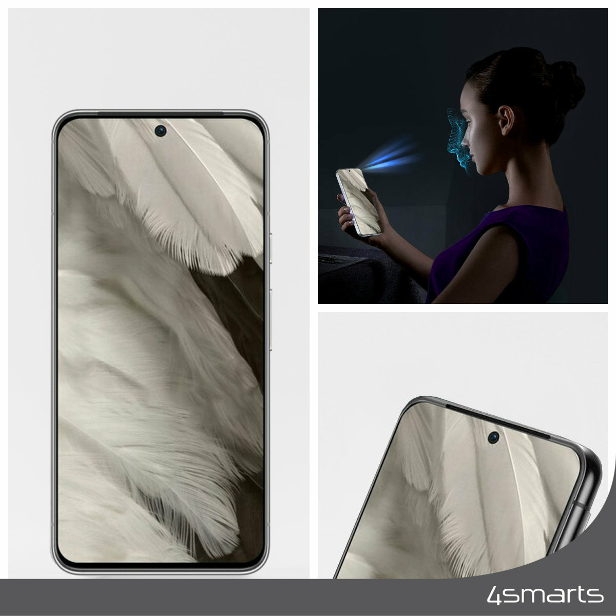 4smarts Displayschutz (Panzerglas), 9H – für Galaxy A35