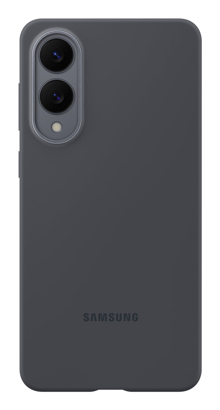 Samsung Backcover – für Samsung Galaxy S25 Edge, Silikon, Schwarz