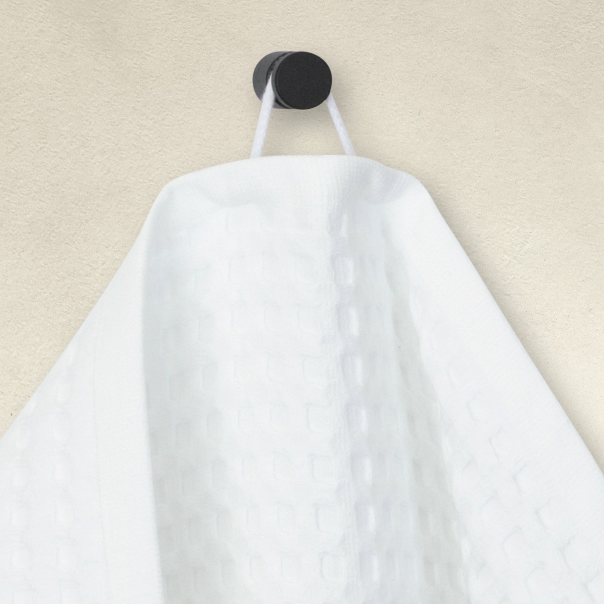 Möve Duschtuch Piquée – 70×140 cm, 100% Baumwolle, 350 g/m², Weiss