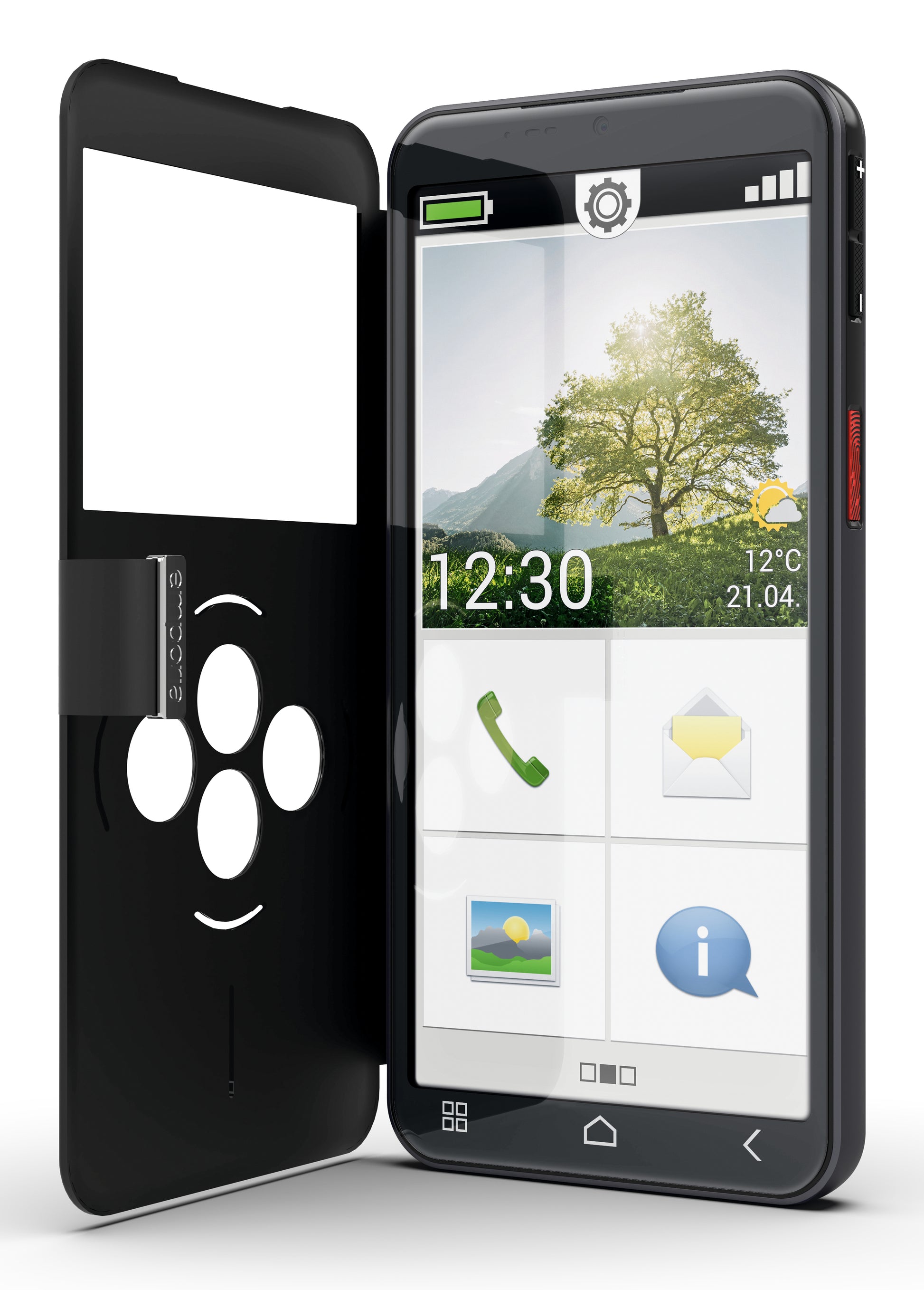 Emporia SMART 7 lite – 5,4" – 128 GB – Schwarz
