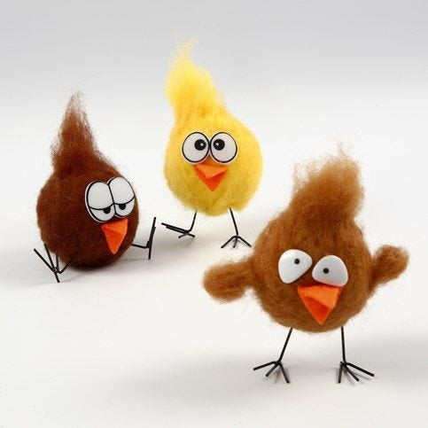 Creativ Company Wackelaugen, Kunststoff, schwarz/weiss, 9 Stk