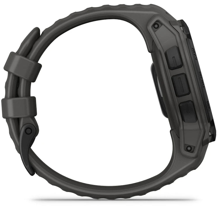 Garmin Instinct E – Smartwatch – 40 mm, Connected GPS, Bluetooth, Regen/Duschebeständig, Schwarz, Sportarmband