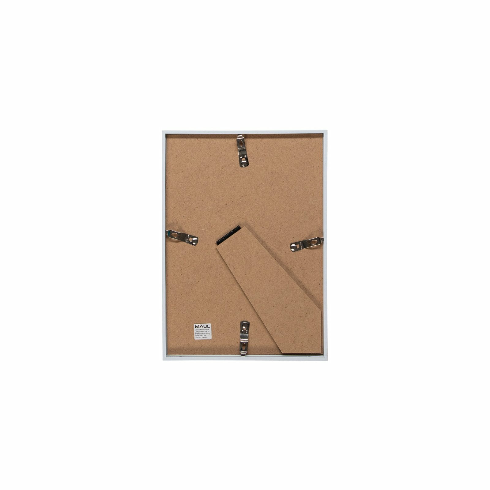 MAUL Bilderrahmen – für 15 × 21 cm – MDF & Kunststoff, Weiss