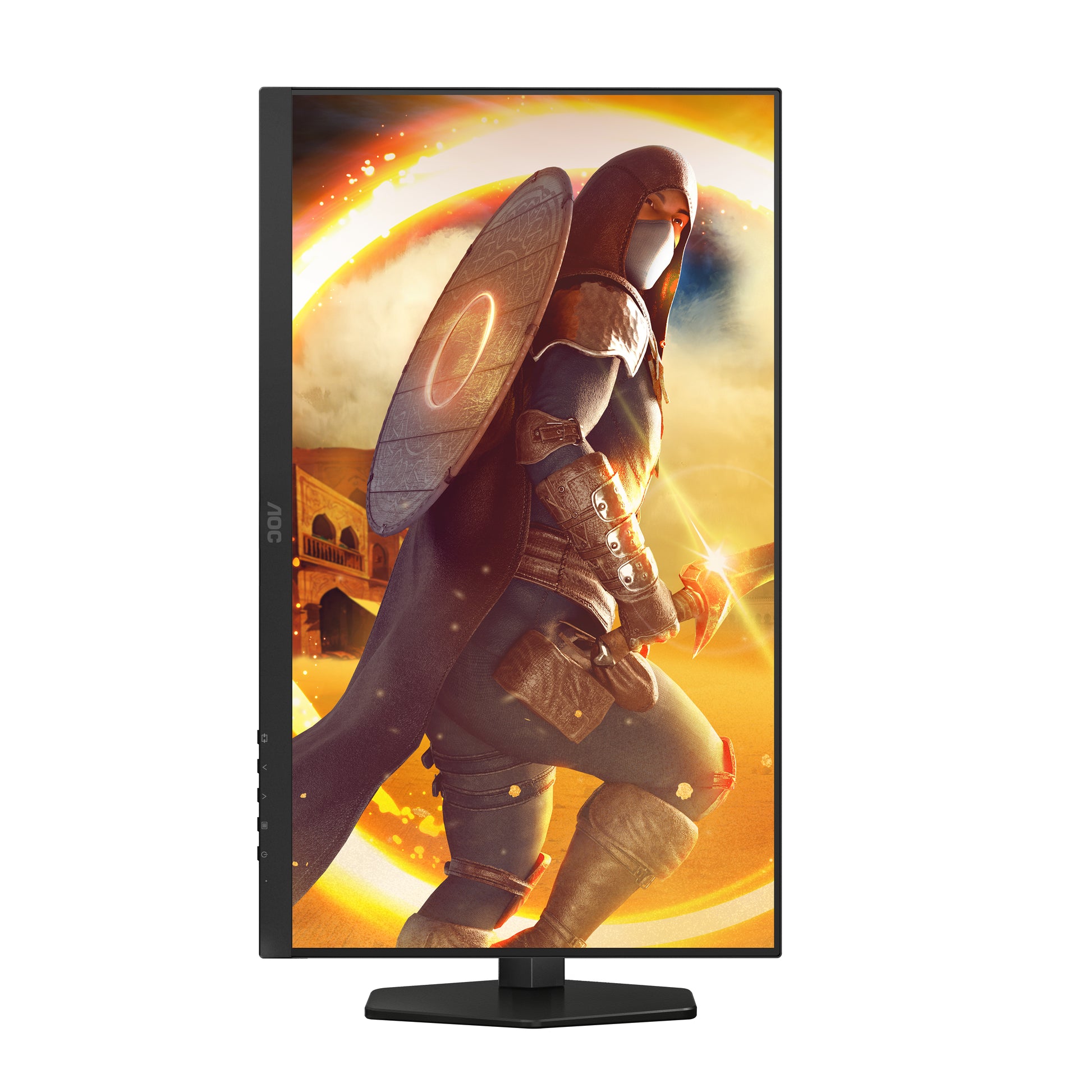 AOC Q27G4XF – Monitor, 27" WQHD (2560 × 1440), IPS, 180 Hz, 300 cd/m², Adaptive Sync, VESA 100 × 100, Schwarz