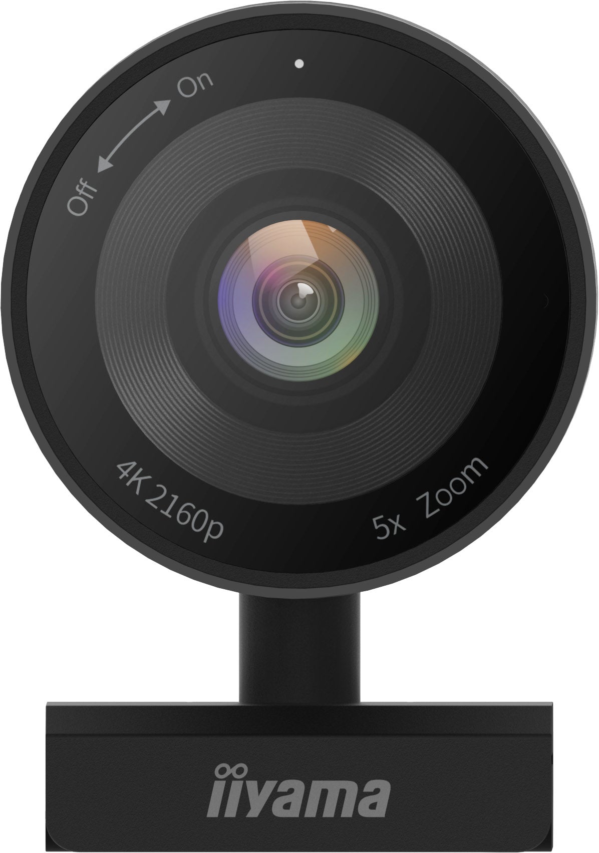 iiyama UC-CAM10PRO-1 Webcam – Full HD, 30 fps, USB, Fester Fokus, 120°, Schwarz