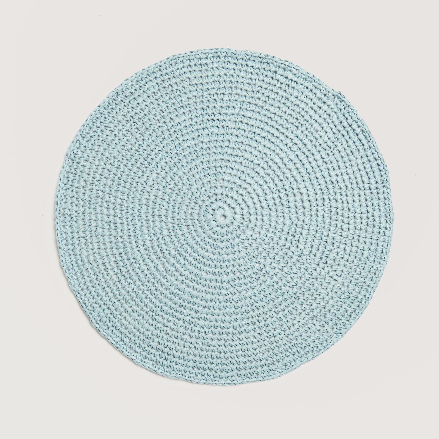 Rico Design Papierwolle Hellblau – 50 g, 75 m, Nadel 6 mm, 100% Papierfaser, 1 Stk.