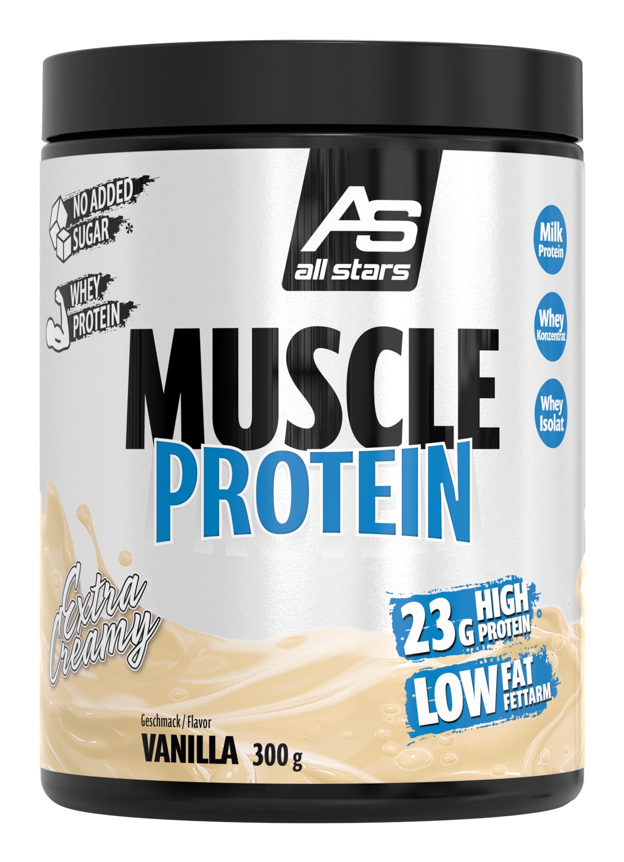 ALL STARS Fitness Products All Stars Whey Protein Vanille – 300 g
