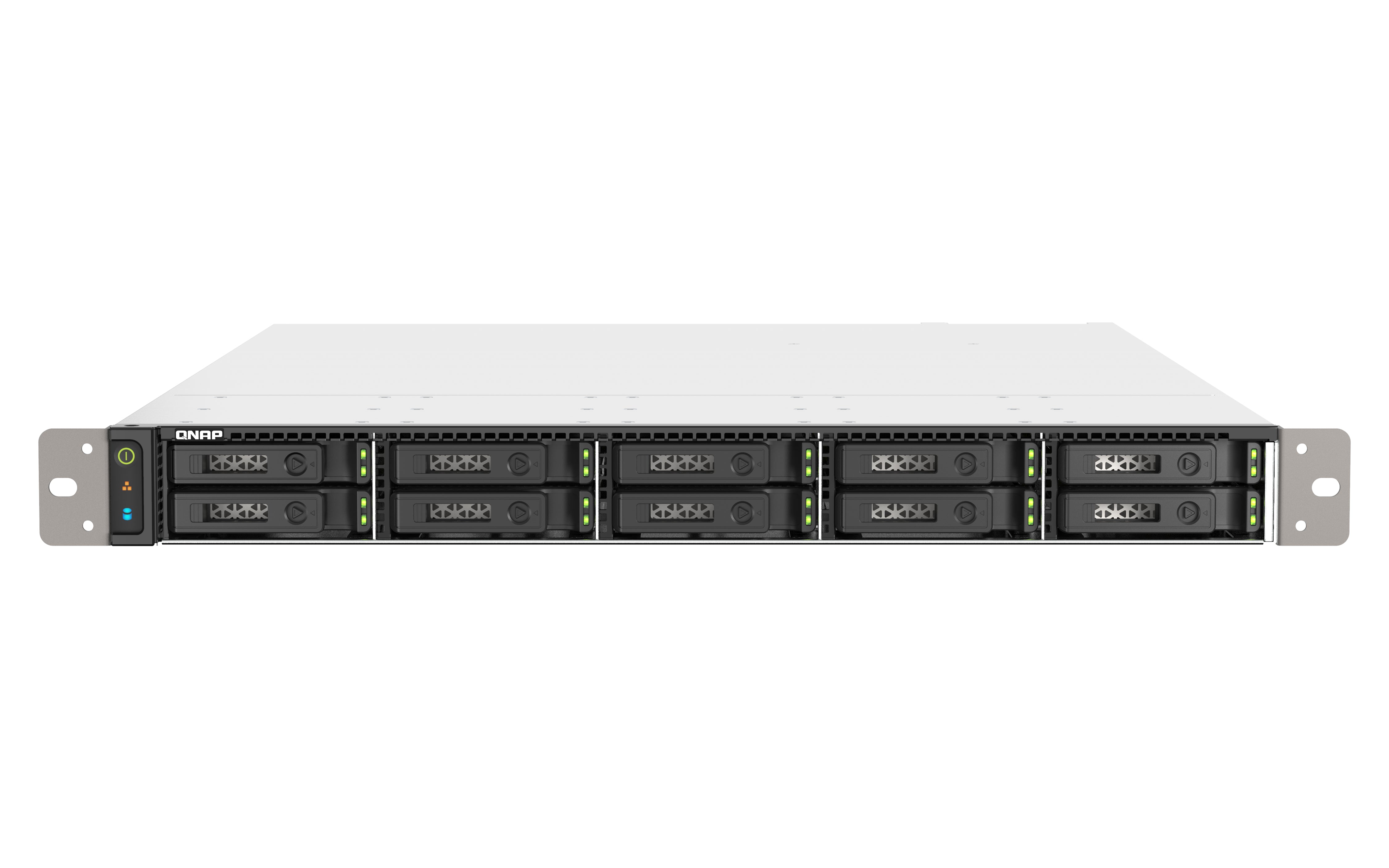 QNAP TS-H1090FU-7302P-128G – 10-Bay 1U Rackmount NAS, AMD EPYC 7302P 16-Kern