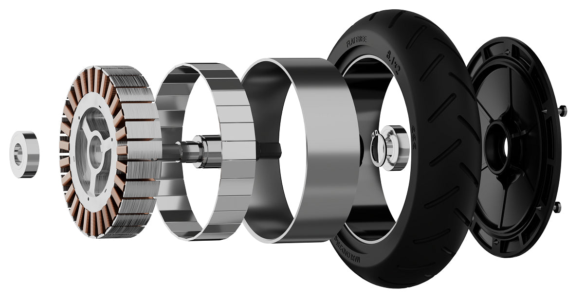 Segway E2 E II – E‑Scooter – 250 W, 8", 25 km/h, Reichweite bis 25 km, 220 Wh, schwarz