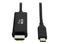 Tripp Lite U444-006-H4K6BE USB-C zu HDMI Kabel – 4K (3840 × 2160) @ 60 Hz, 4:4:4, 1,8 m, Thunderbolt 3 kompatibel