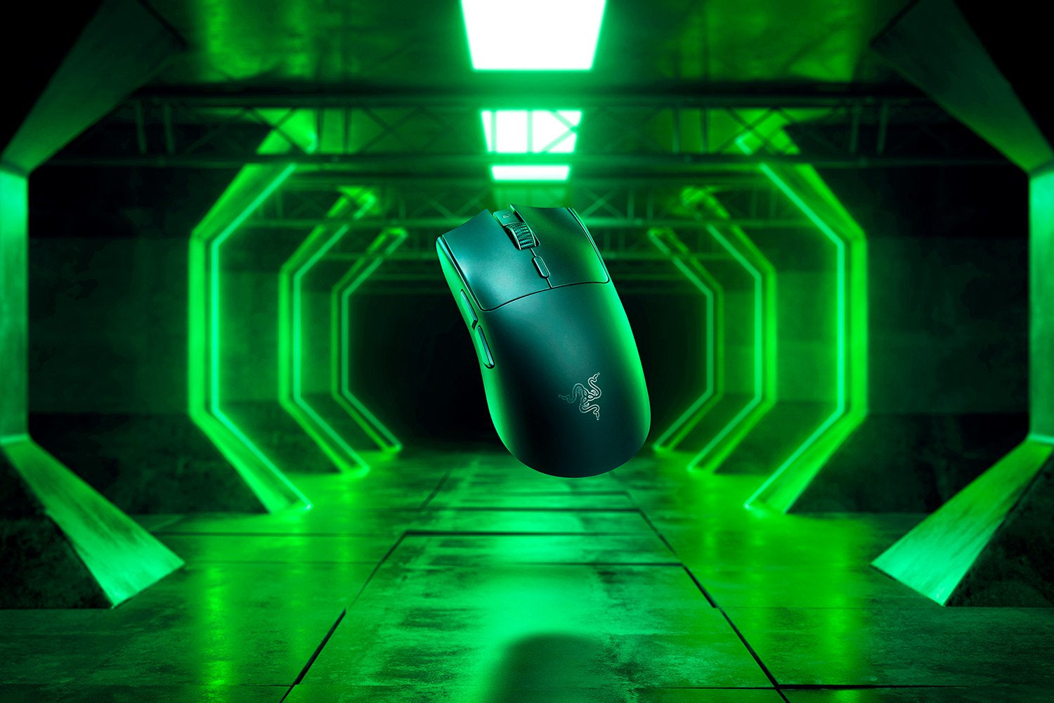 Razer Viper V3 HyperSpeed – Gaming-Maus – Kabellos (2,4 GHz), 30000 DPI, Rechtshänder, Schwarz