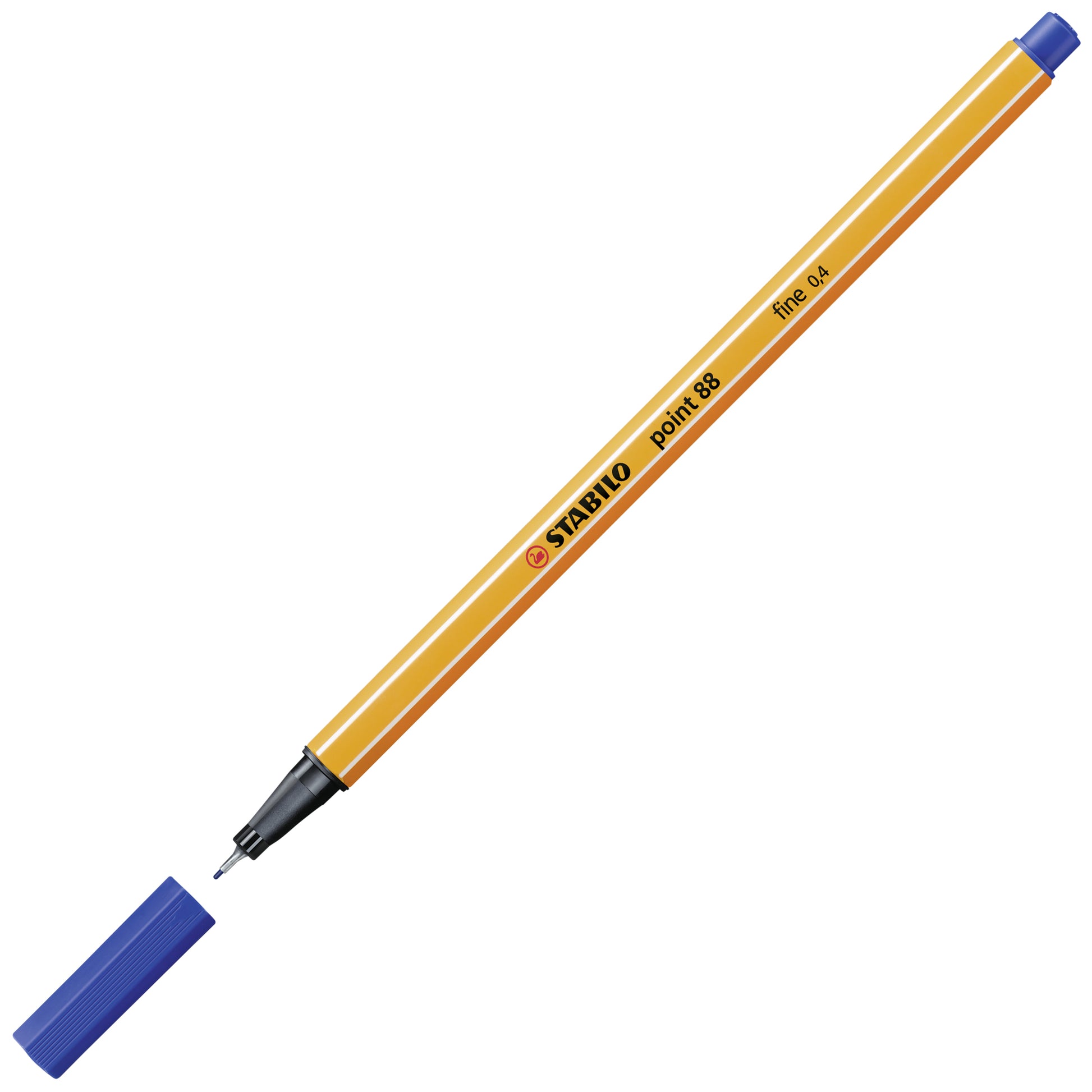 STABILO Point 88 Fineliner 0,4 mm – blau