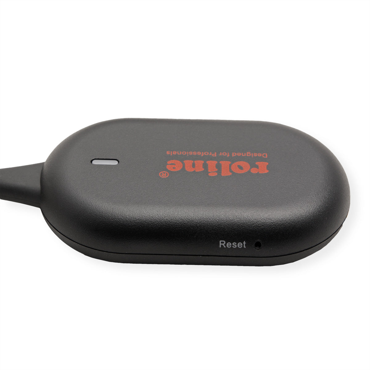 ROLINE P2P-Anzeige-Dongle-Set – Drahtloses Präsentationssystem – Full HD, HDMI, Schwarz