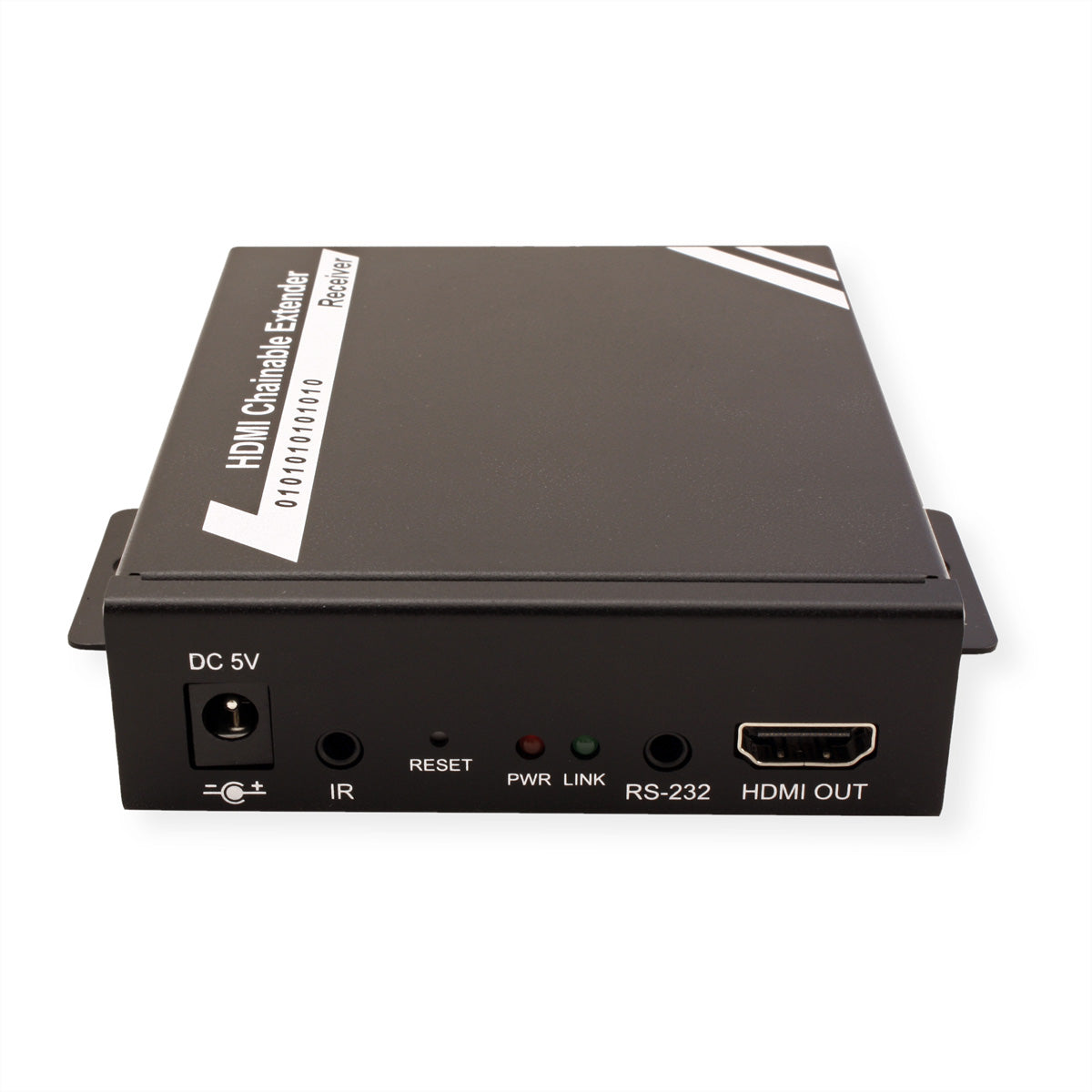 ROLINE HDMI Extender-Set über Cat5/6, 1× HDMI Ein-/Ausgang, 1080p@60 Hz, 100 m, IR, RS-232, CEC, kaskadierbar