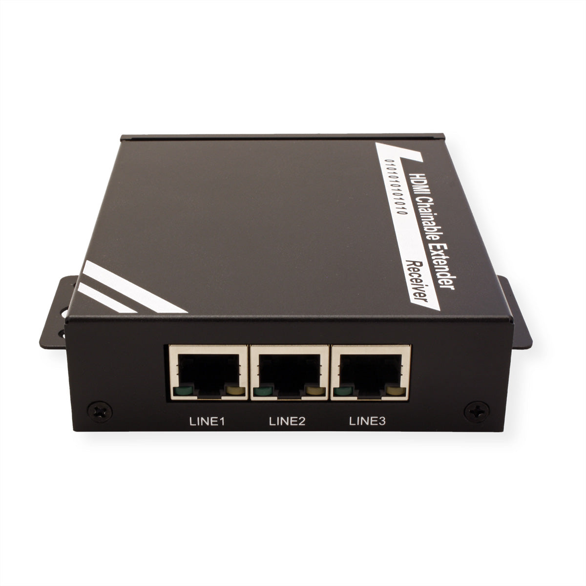 ROLINE HDMI Extender-Set über Cat5/6, 1× HDMI Ein-/Ausgang, 1080p@60 Hz, 100 m, IR, RS-232, CEC, kaskadierbar