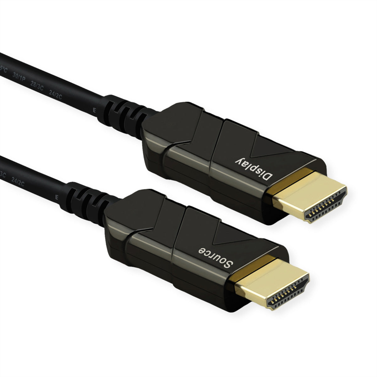 ROLINE HDMI Kabel HDMI 2.1 8K 60 Hz – 30 m – AOC, aktiv