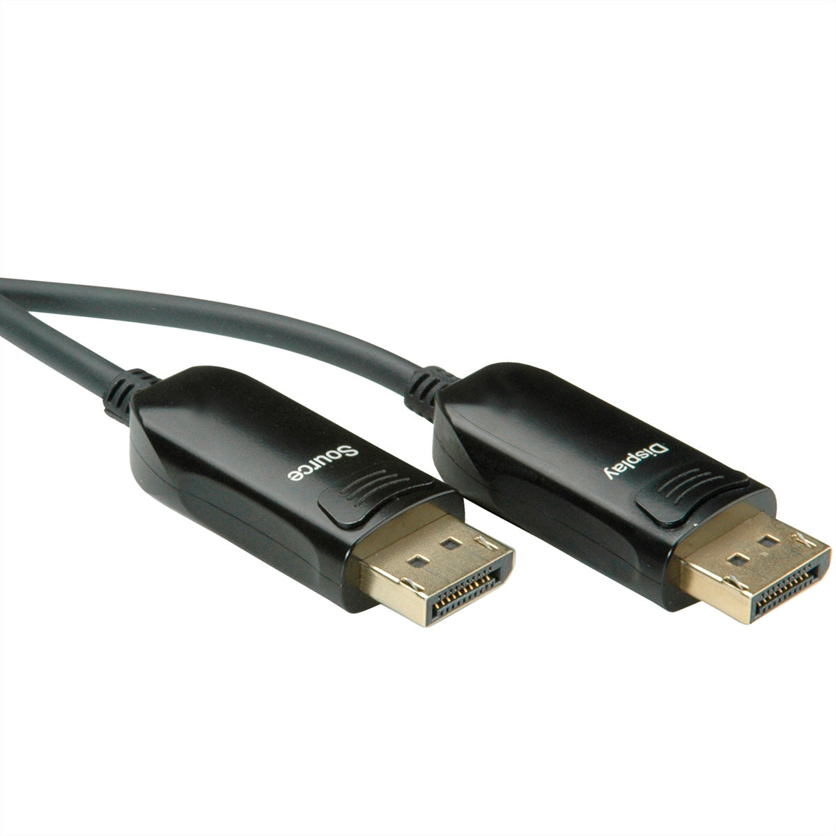 ROLINE DisplayPort Kabel DP 1.4 8K 60 Hz – 15 m – AOC, aktiv