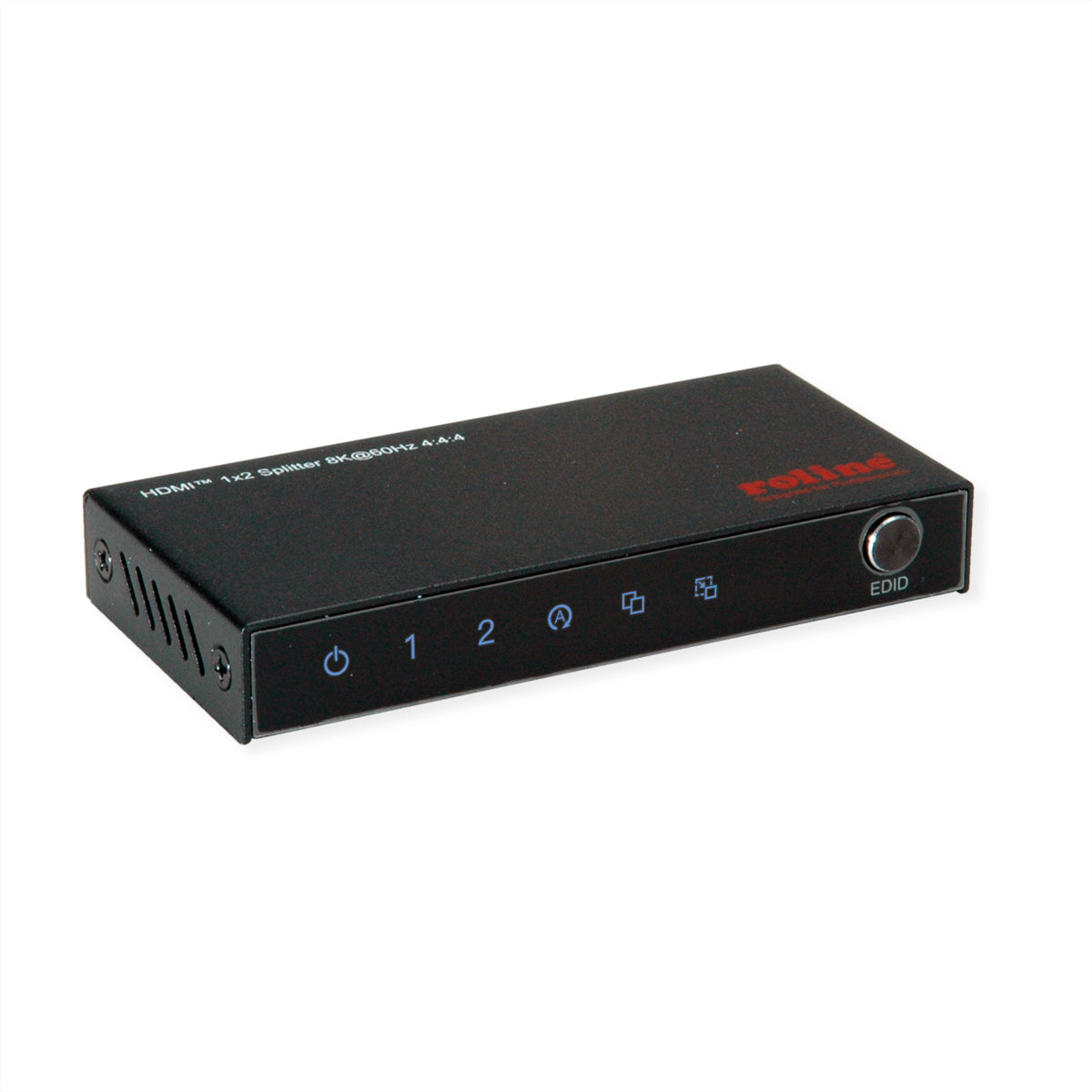 ROLINE HDMI Video-Splitter, 1× HDMI In / 2× HDMI Out, 8K@60 Hz, HDR, HDCP 2.3
