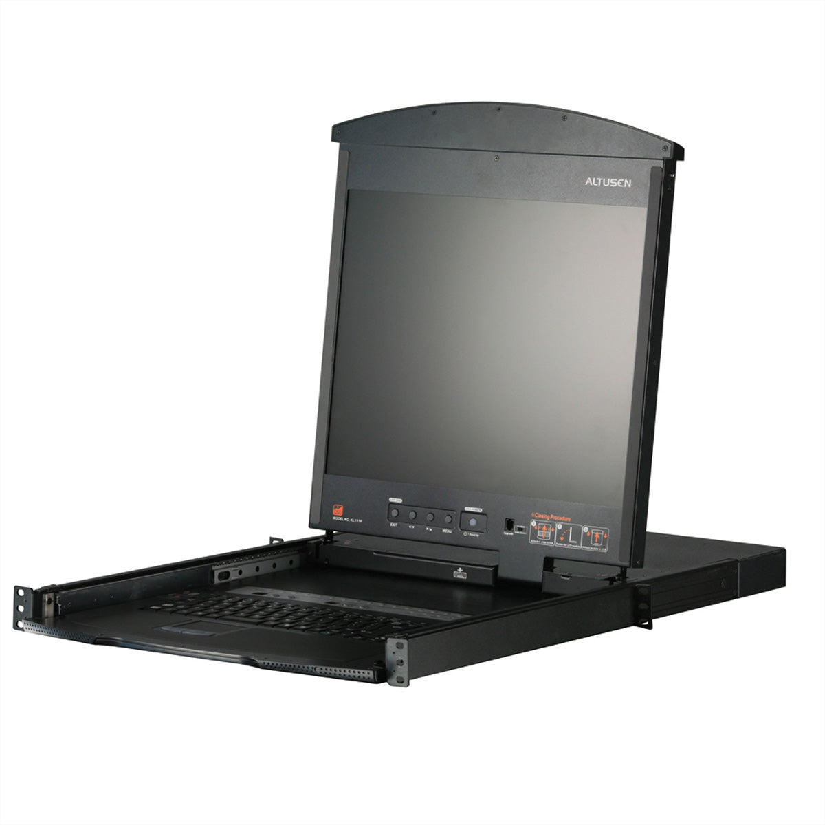 ATEN KL1516AN – KVM-Switch – 16× Ports, 19" LCD (48 cm), VGA/USB/PS/2, 1U