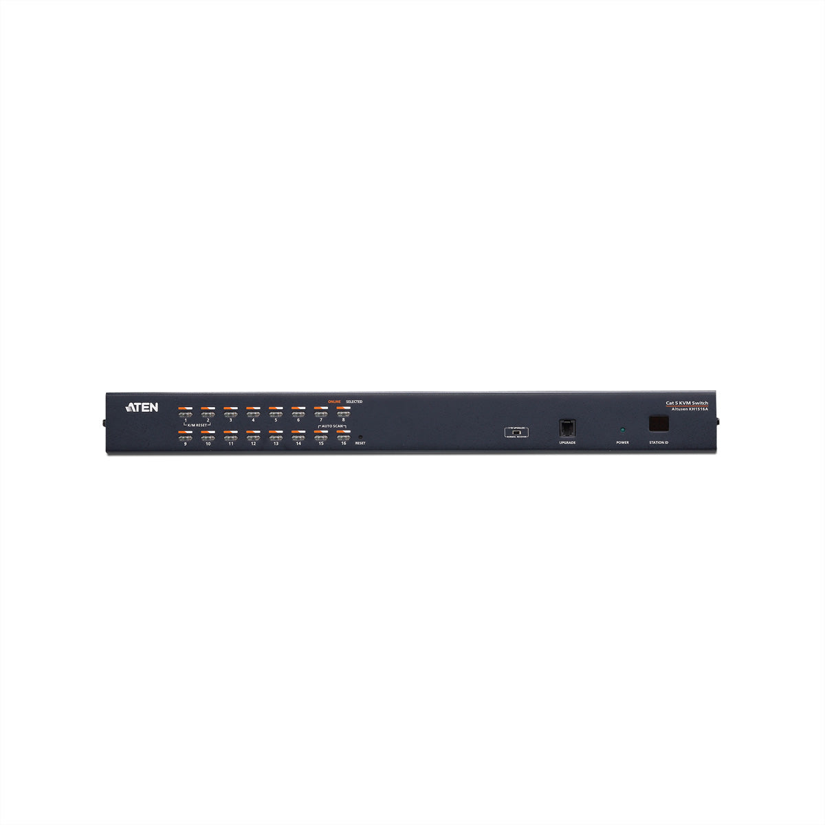 ATEN KH1516A – KVM-Switch – 16×RJ45, 1U, Schwarz