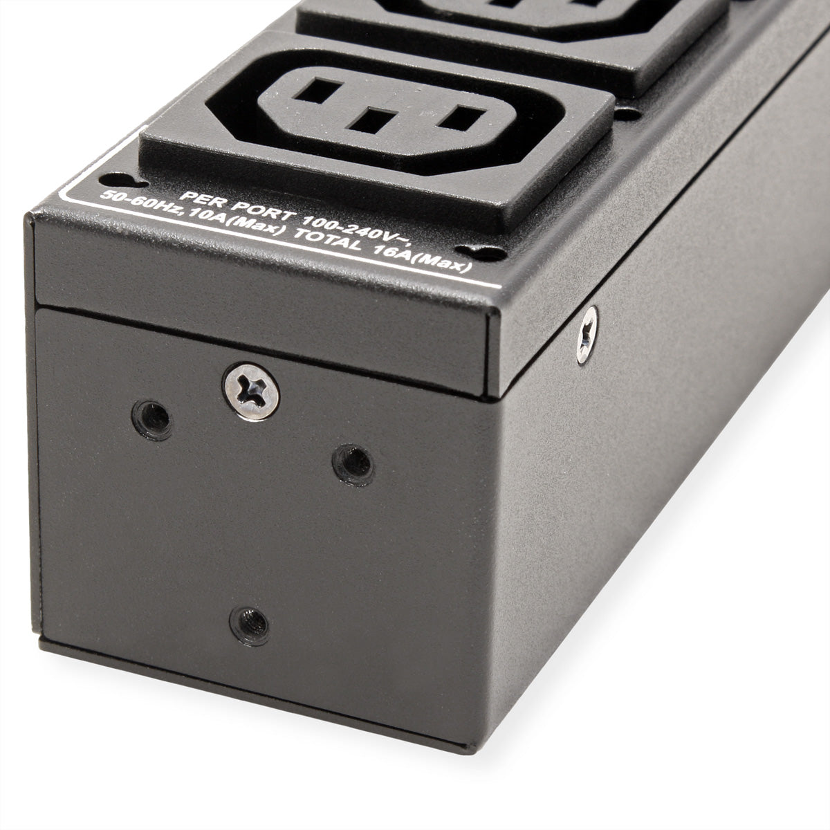 ATEN Rack-PDU – Überwacht, IP-Fernschaltung, 1-ph, Rack 0U, 16 A 230 V, 16×C13, C20 Eingang, 3,1 m
