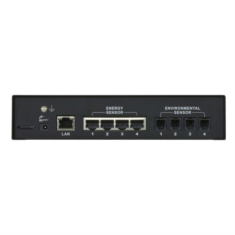 ATEN EC1000 – Energiemessgerät – 4× RJ45-Sensoren, 32 A pro Port, LAN (10/100 Mbps), für ATEN Energy-PDUs