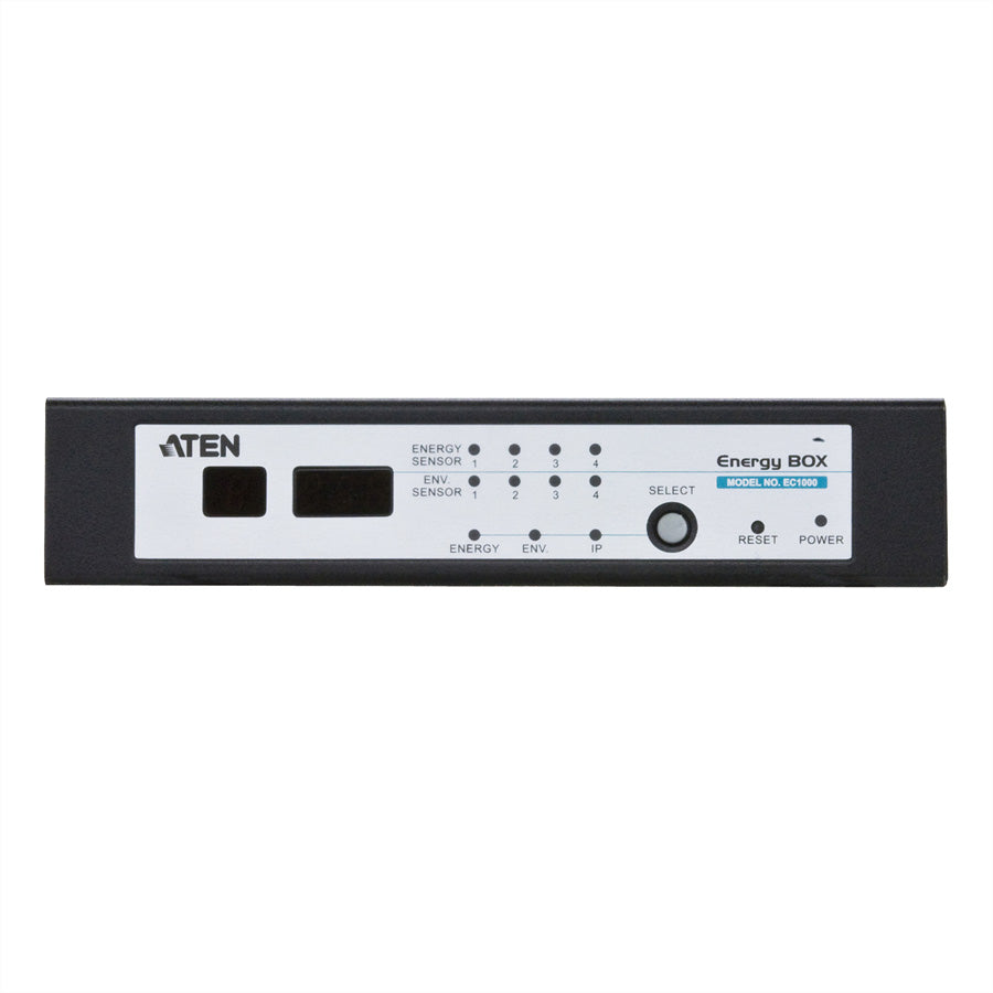 ATEN EC1000 – Energiemessgerät – 4× RJ45-Sensoren, 32 A pro Port, LAN (10/100 Mbps), für ATEN Energy-PDUs