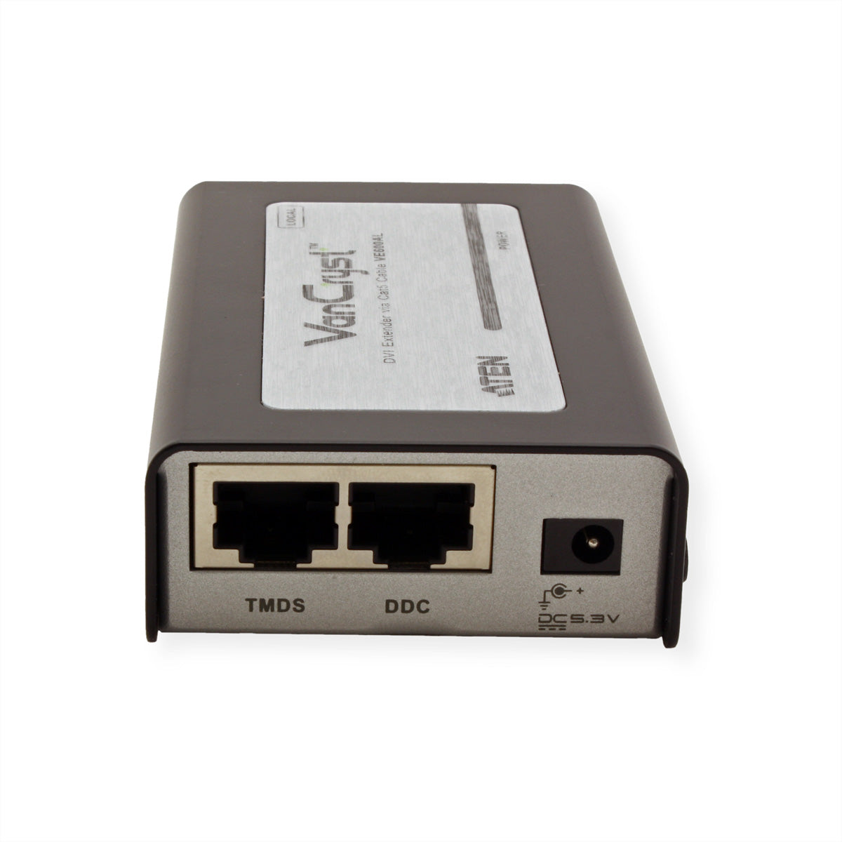ATEN VE600A – DVI Extender-Set, über Cat5e, DVI Ein-/Ausgang, 1920×1200@60 Hz, 60 m, Stereo-Audio, IR, HDCP, Schwarz