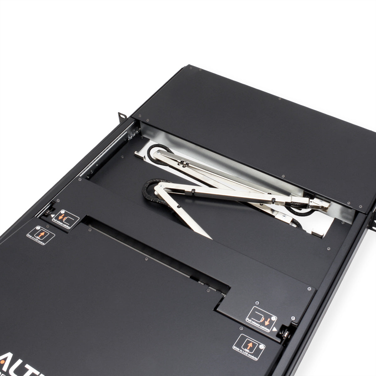 ATEN KL1516AiM – KVM-Switch – 16-Port, 43 cm (17") LCD, 1U, 19" Rack, Schwarz