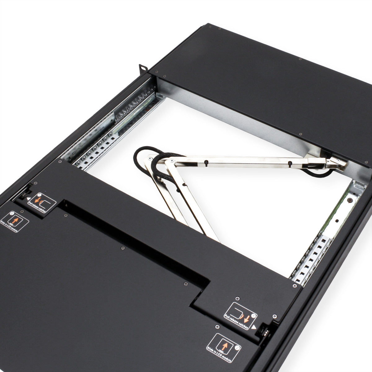 ATEN KL1516AiM – KVM-Switch – 16-Port, 43 cm (17") LCD, 1U, 19" Rack, Schwarz