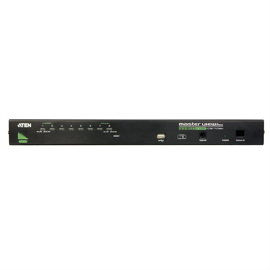 ATEN CS1708A – KVM-Switch – 8-Port, VGA – 2048 × 1536 – Audio