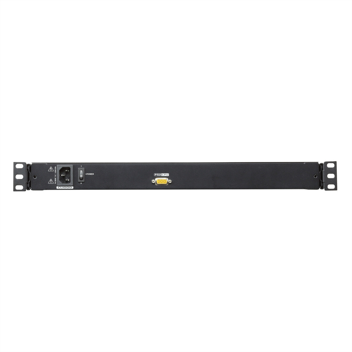 ATEN CL1000M – 17" Rack-LCD-Konsole – 1-Port KVM, 1280 × 1024/75 Hz, Layout ES – 1U