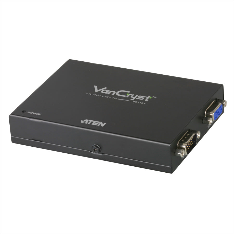 ATEN VGA Verlängerung – 1920×1200 60 Hz – 300 m – für A/V Over Cat 5 Grafiksplitter von ATEN
