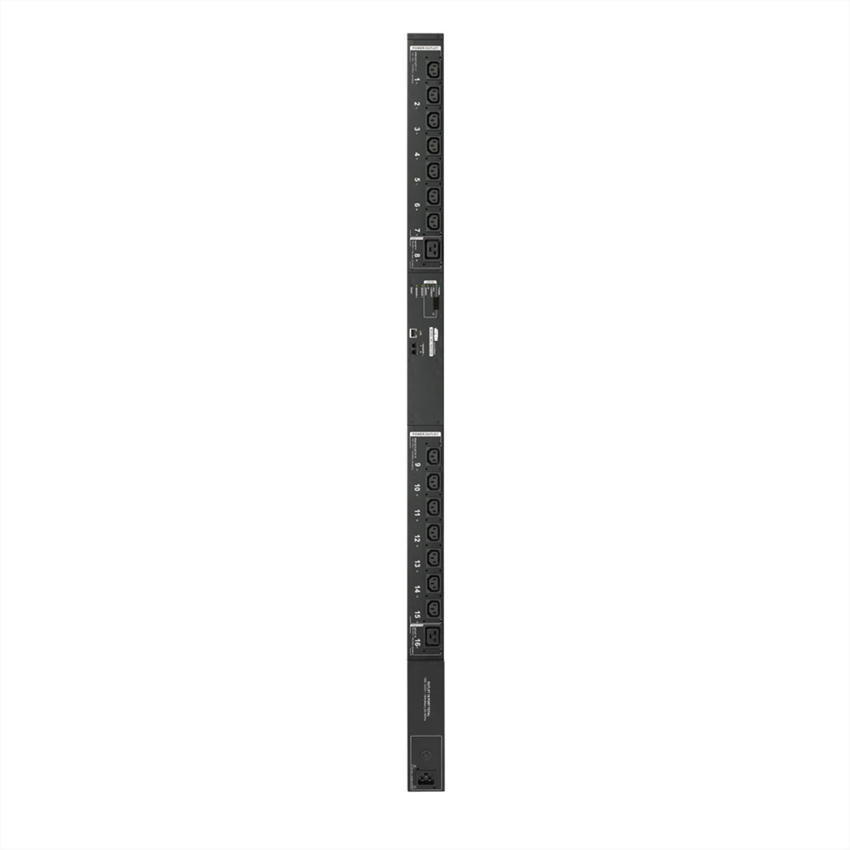 ATEN PE6216 – Rack-PDU geschaltet, einphasig, 14× IEC C13 + 2× IEC C19, 16 A, Stecker C20, 0U vertikal, 3,6 kW