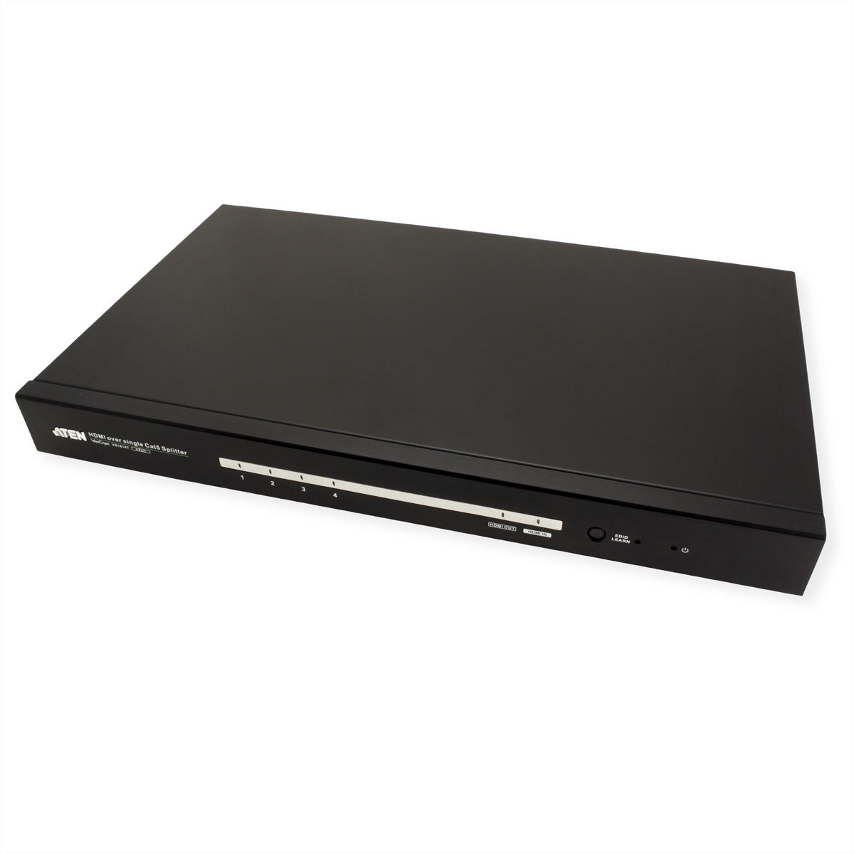 ATEN VS1814T – HDMI-Splitter über Cat5e, 1× HDMI Eingang / 4× HDMI Ausgang, 4K, 100 m, HDR, HDCP, für VE812R