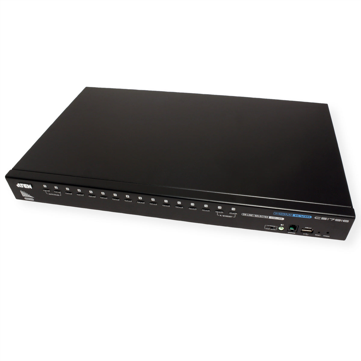 ATEN CS17916 – KVM-Switch – 16-Port, HDMI – 1920 × 1200 @ 60 Hz, Audio