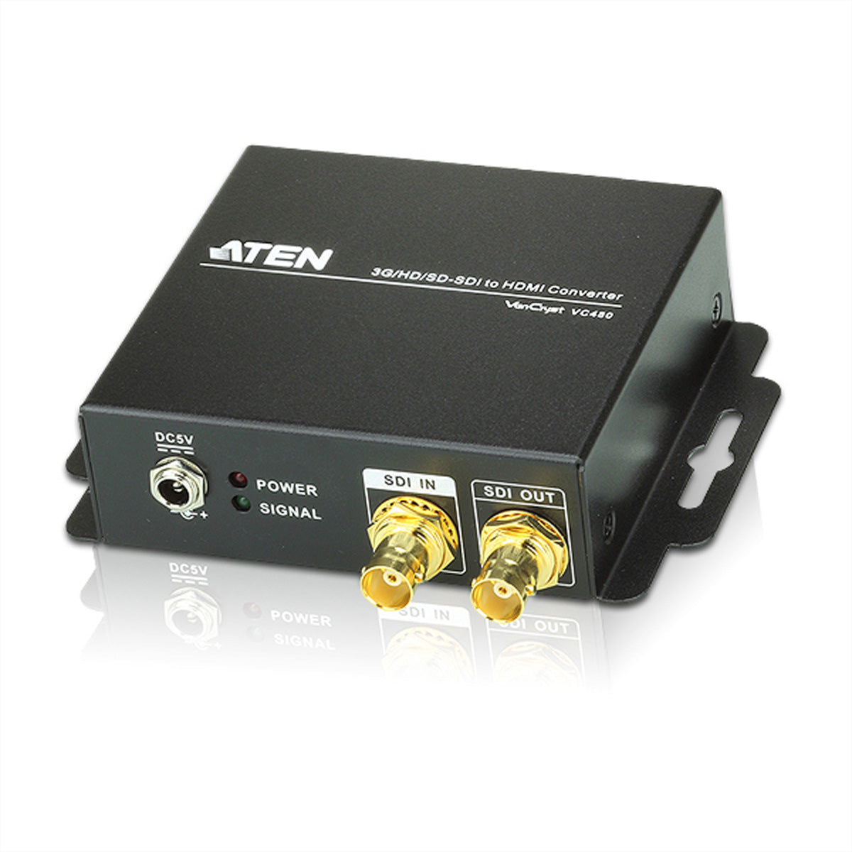 ATEN VC480 Adapter 3G-/HD-/SD-SDI zu HDMI – 1080p @ 60 Hz, SDI-Reichweite 90/150/300 m