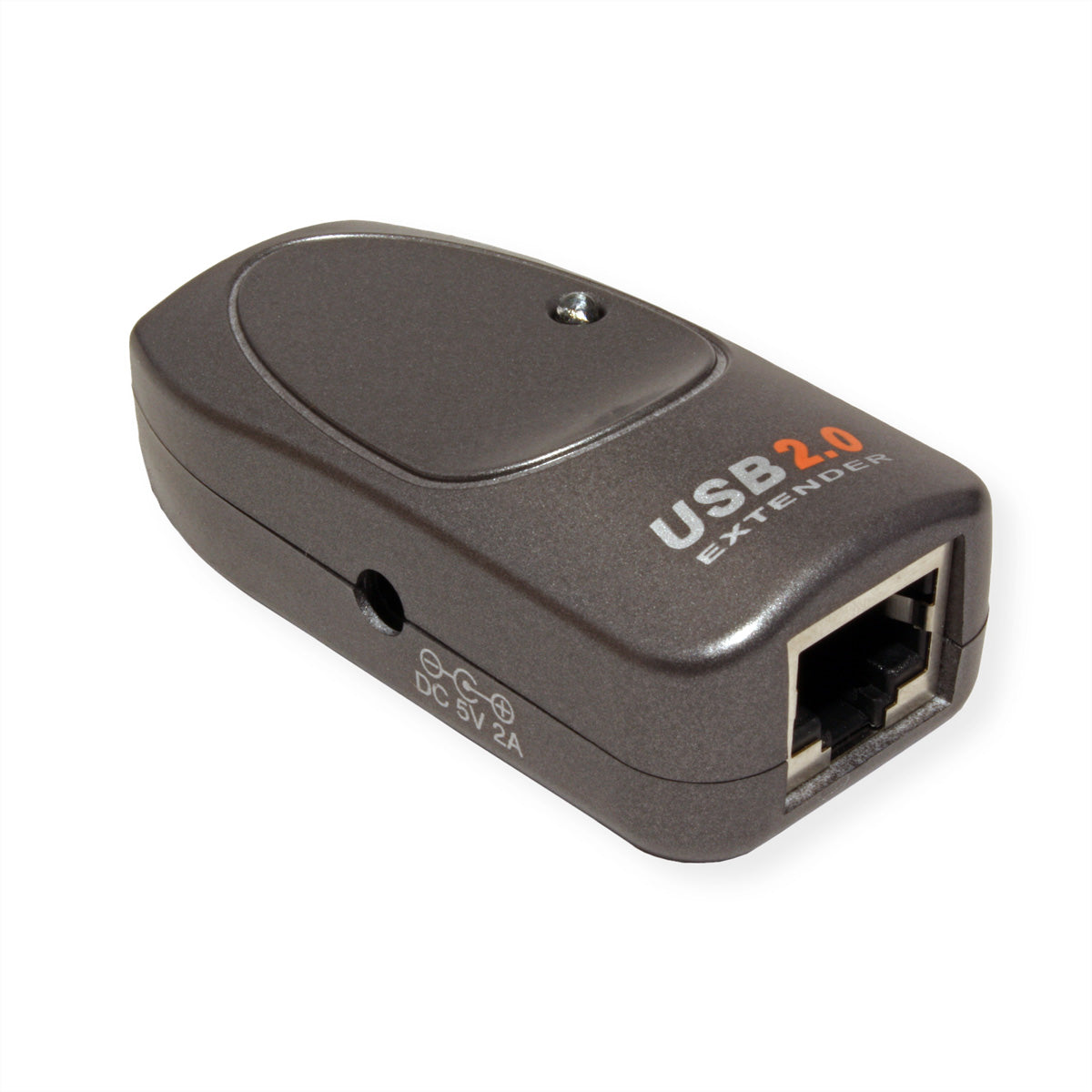 ATEN USB-A Verlängerungskabel (Stecker auf Buchse) – USB 2.0 (480 Mbit/s) – 60 m – inkl. Netzteil – Schwarz