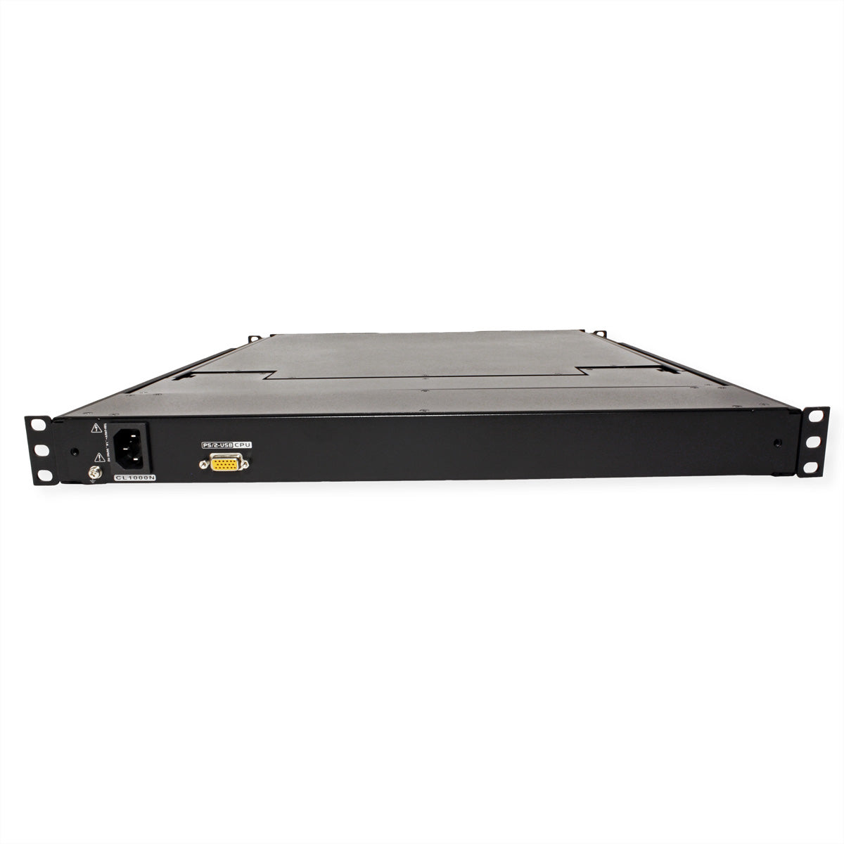 ATEN CL1000N – KVM-Konsole – 19" Rack, 1U, 19" LCD, VGA, PS/2, US-Layout, Schwarz
