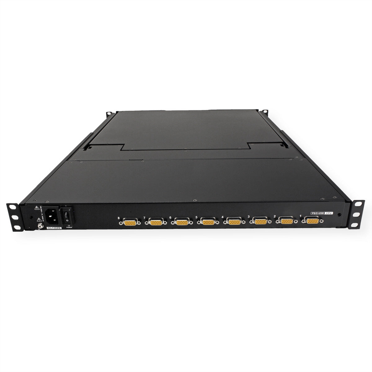 ATEN CL1308N – KVM-Switch – 8-Port, VGA – 1920 × 1200, 19" LCD-Konsole, Schwarz