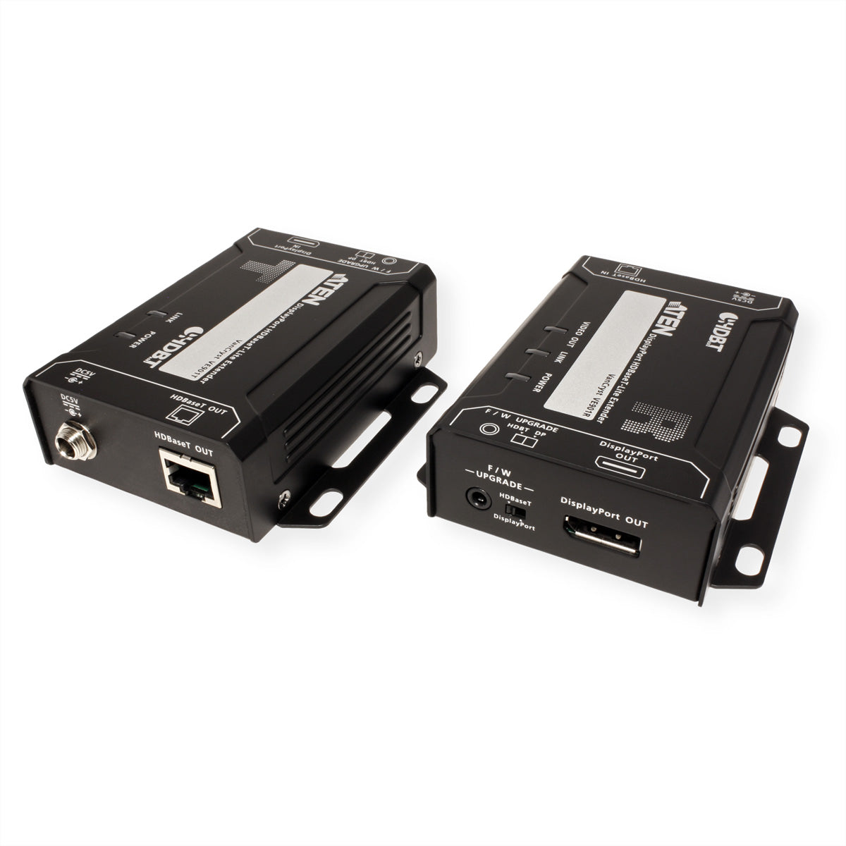 ATEN VE901 – DisplayPort HDBaseT-Lite Extender-Set, über Cat6/Cat6a, 4K@30 Hz, 70 m, HDCP